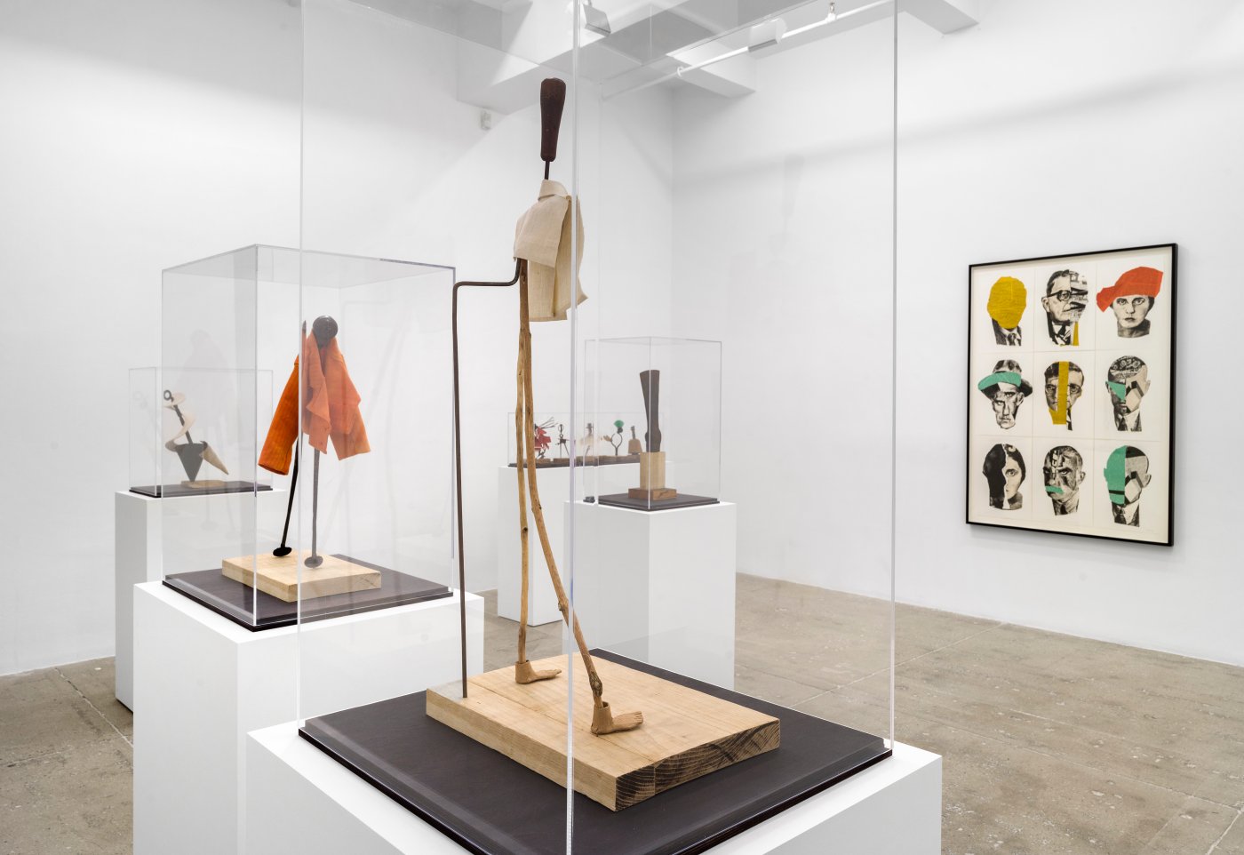 Installation image for William Kentridge: Oh To Believe in Another World, at Marian Goodman Gallery