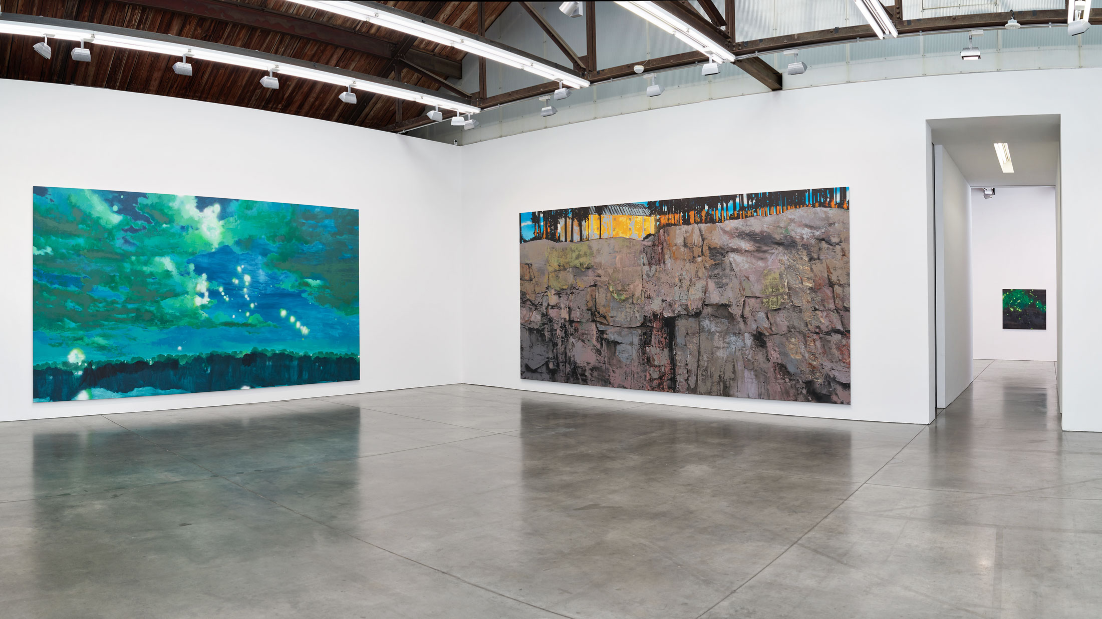 Installation image for Mohammed Sami: Muzzle of Time, at Luhring Augustine