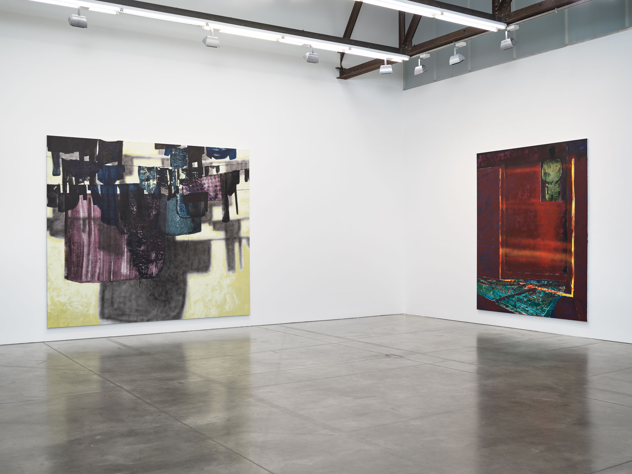 Installation image for Mohammed Sami: Muzzle of Time, at Luhring Augustine