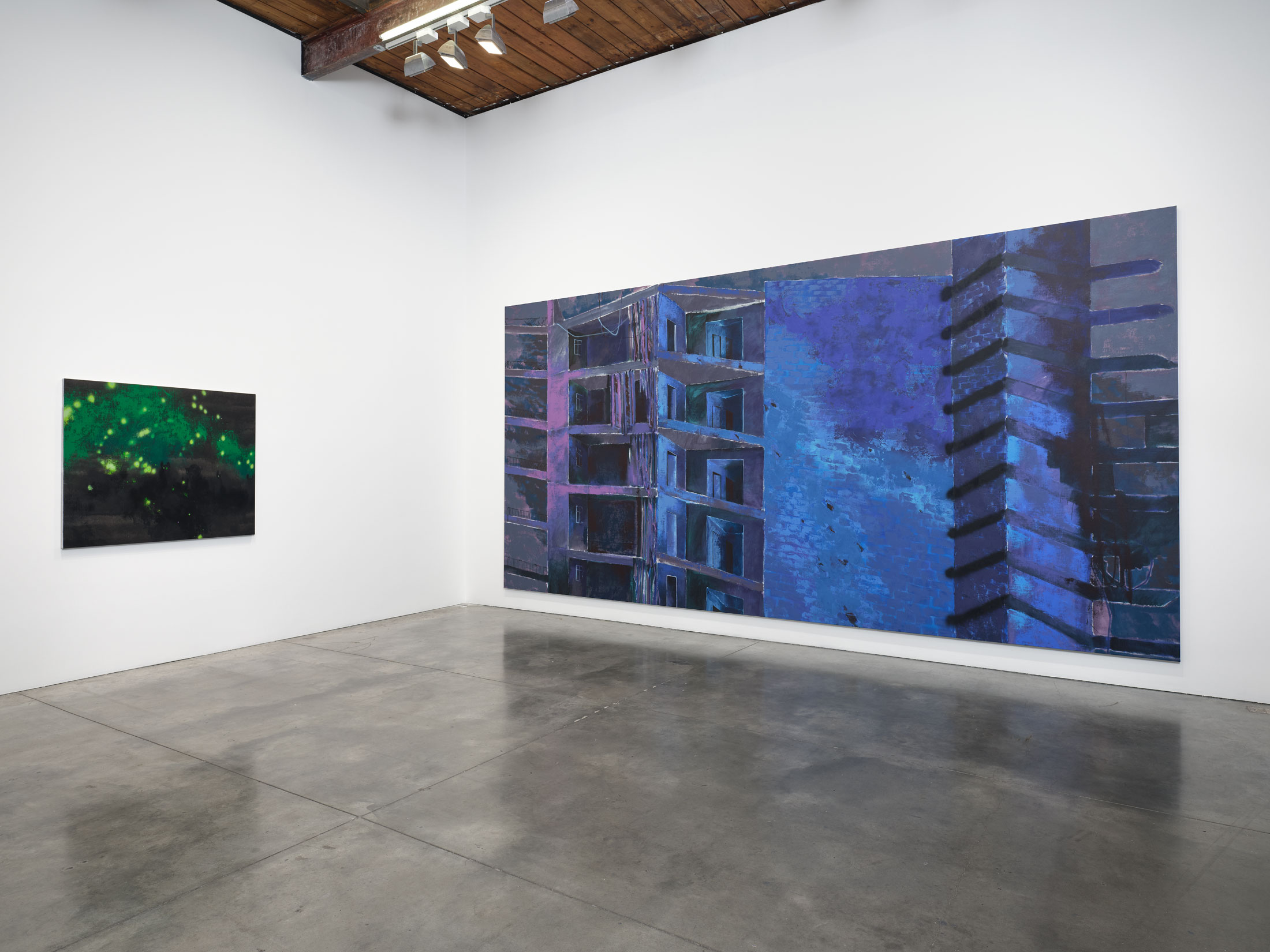 Installation image for Mohammed Sami: Muzzle of Time, at Luhring Augustine