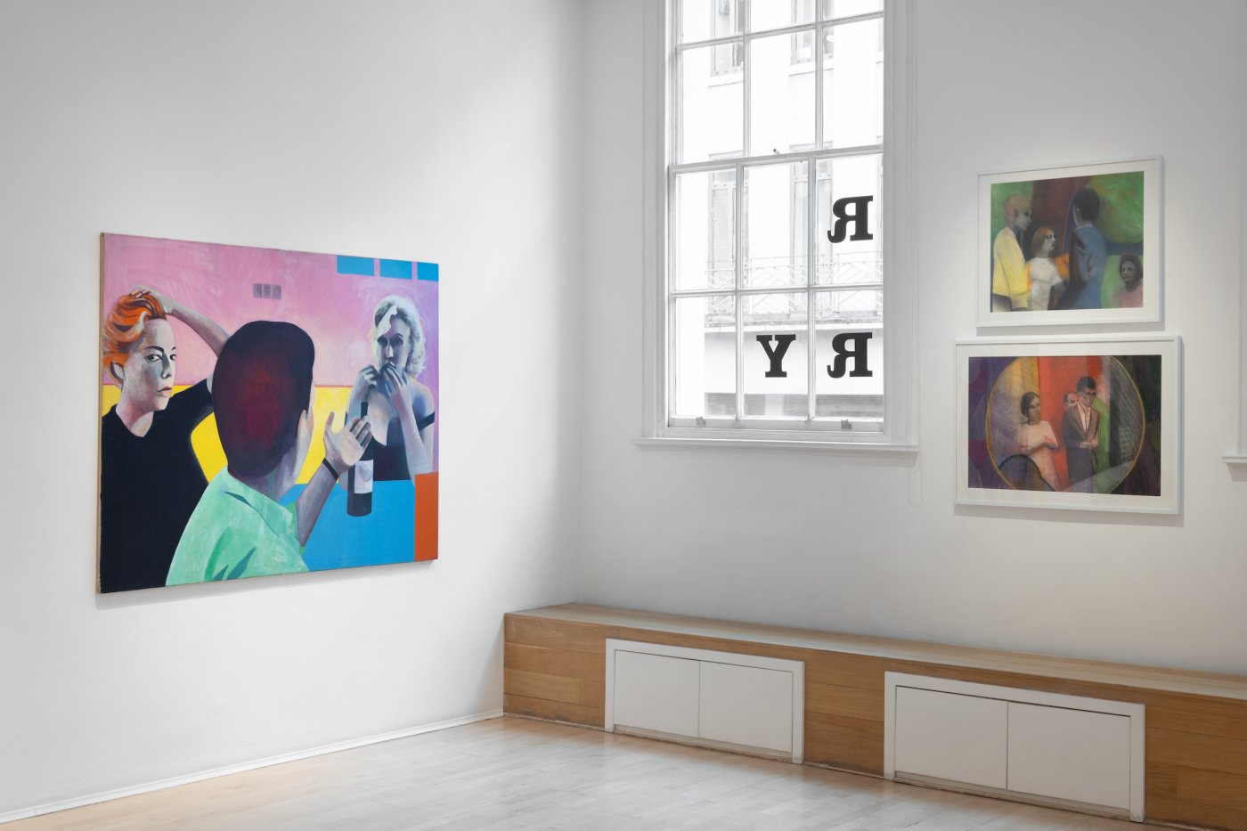 Installation image for Sue Dunkley, at The Mayor Gallery