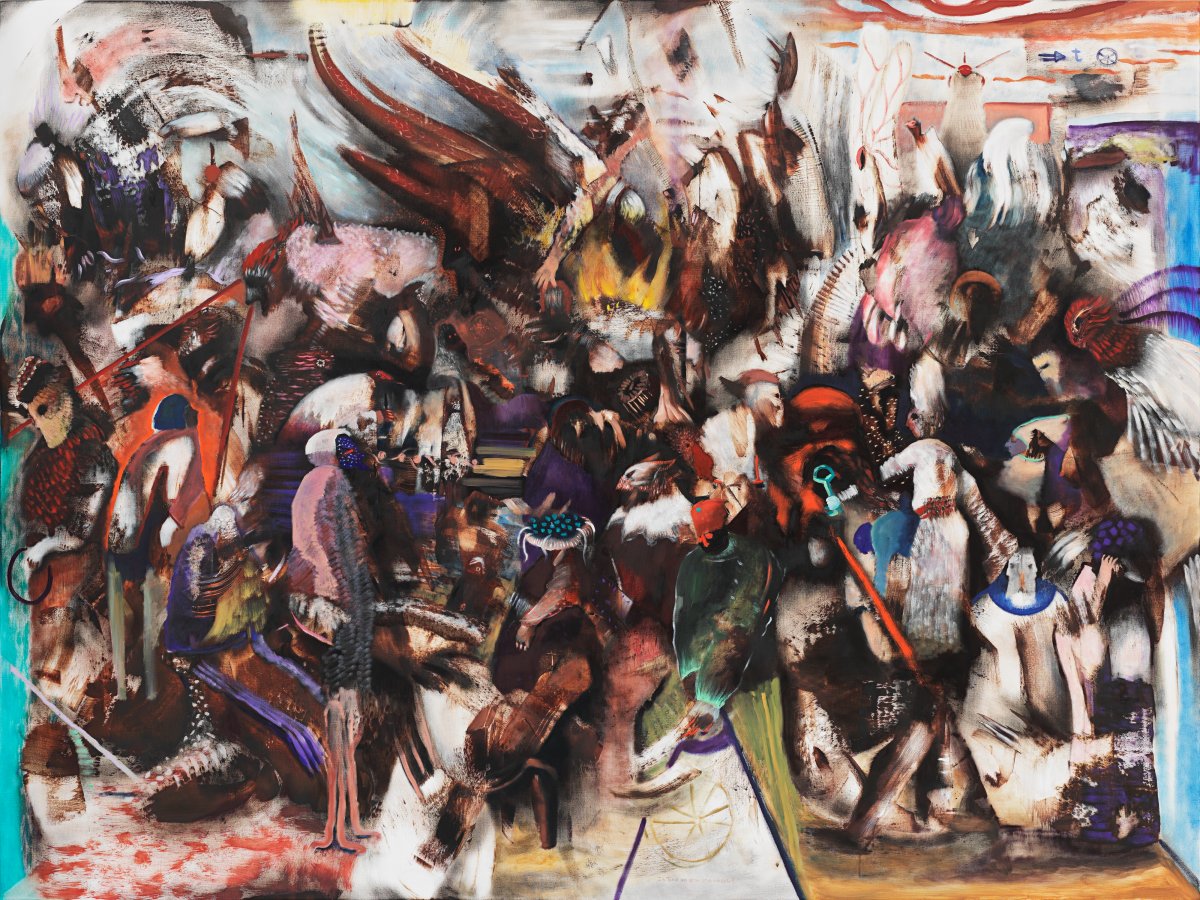 Ali Banisadr, Is time an arrow or a wheel?, 2023