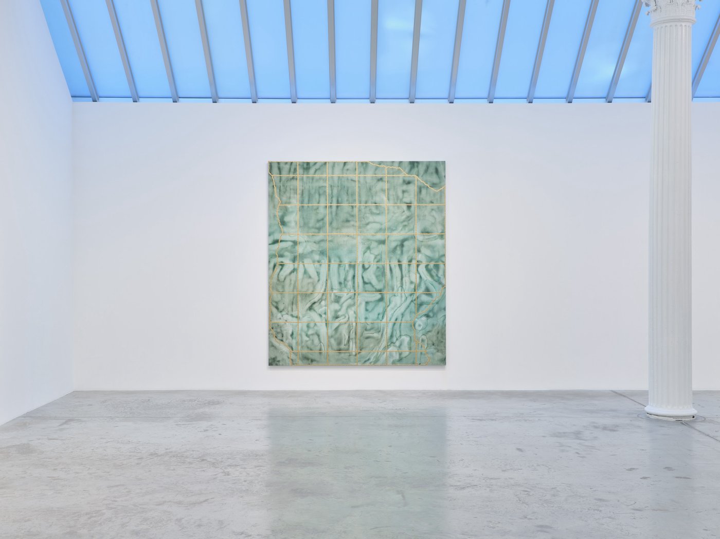 Installation image for Rebecca Morris: #31, at Bortolami