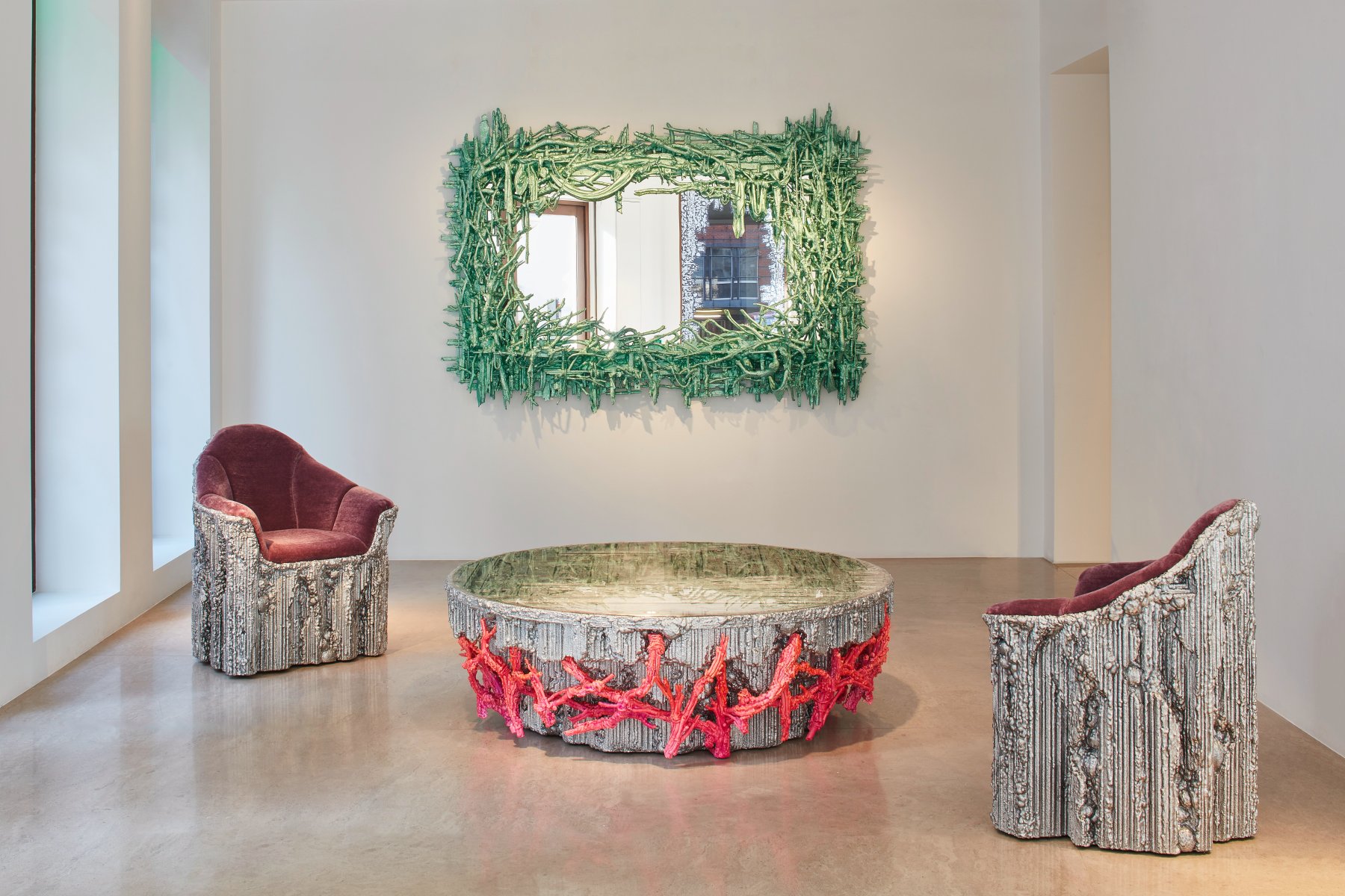 Installation image for Chris Schanck: Panspermia, at David Gill