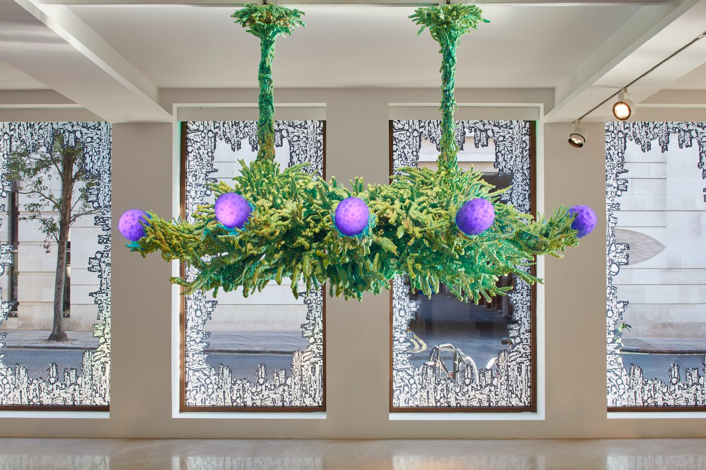 Installation image for Chris Schanck: Panspermia, at David Gill