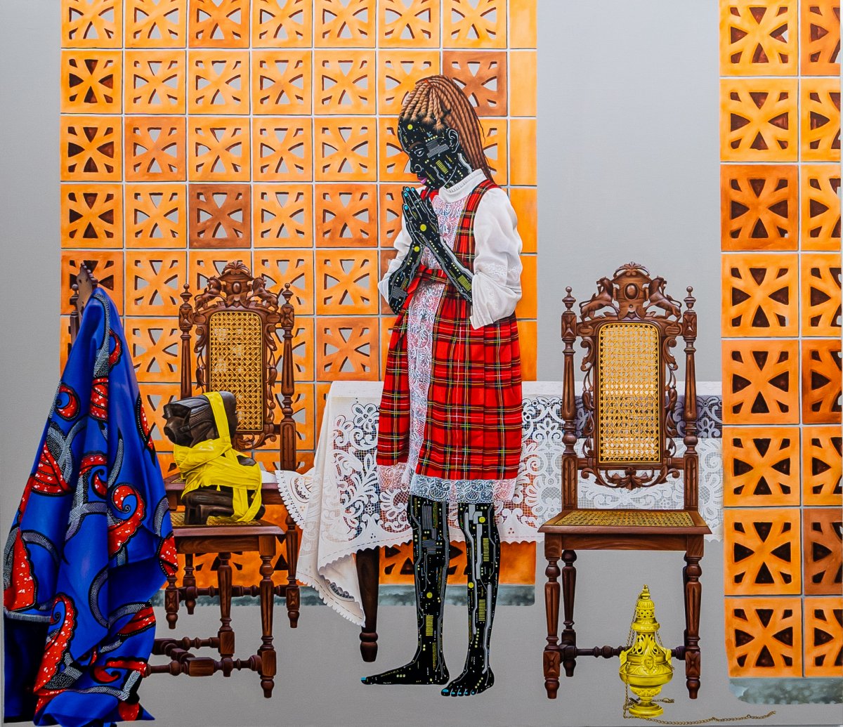 Eddy Kamuanga Ilunga, Buana mbutuku buila (Childhood is a Dark Night), 2023