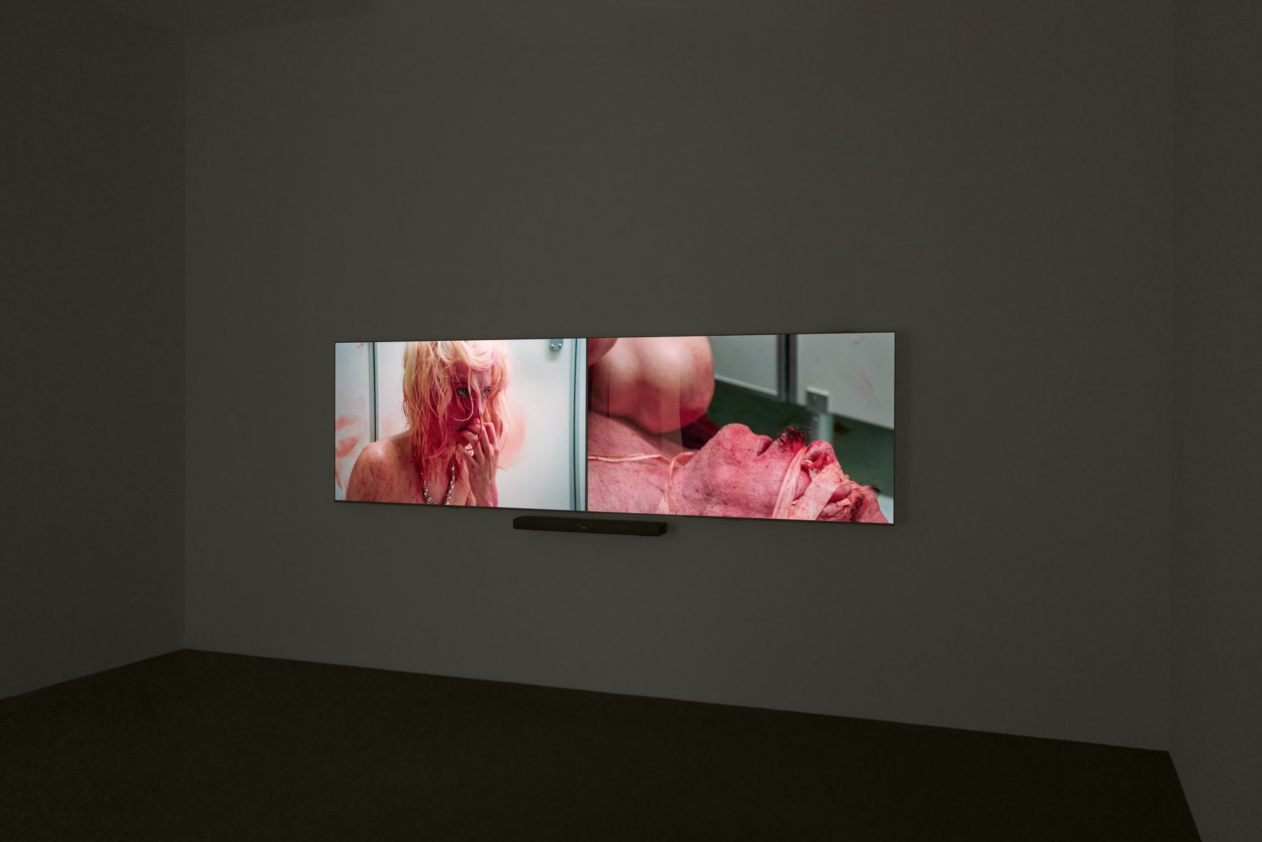 Installation image for Paul McCarthy: Them as Was Is, at Galerie Max Hetzler