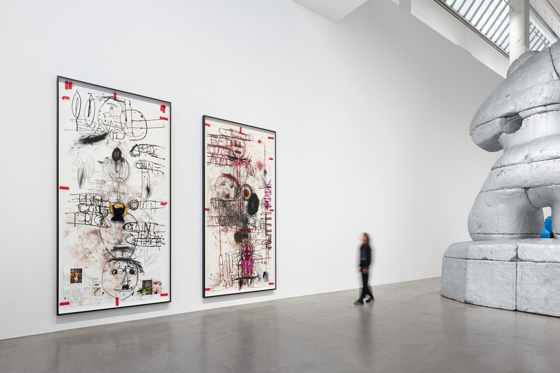 Installation image for Paul McCarthy: Them as Was Is, at Galerie Max Hetzler