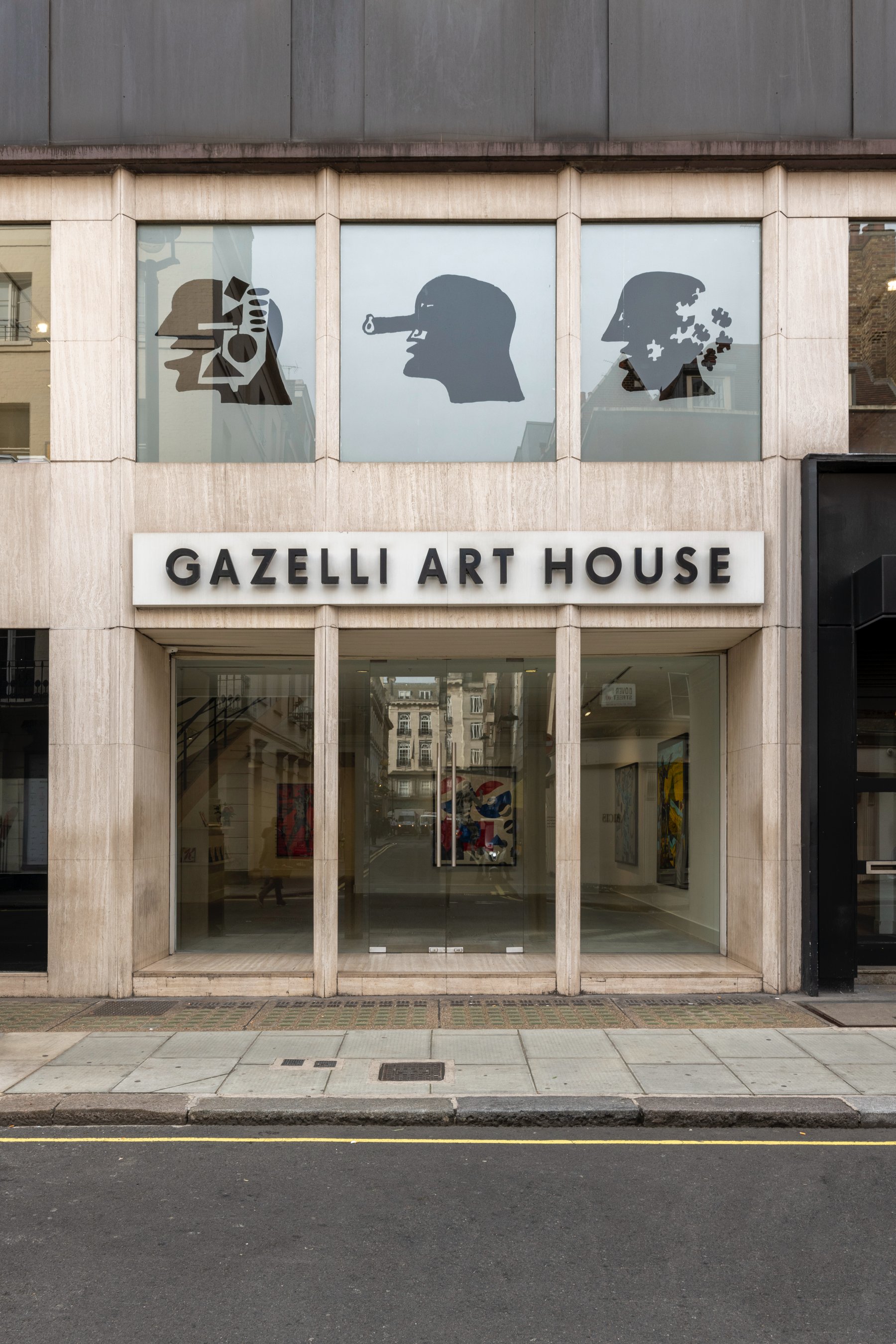 Installation image for Derek Boshier: Reinventor, at Gazelli Art House