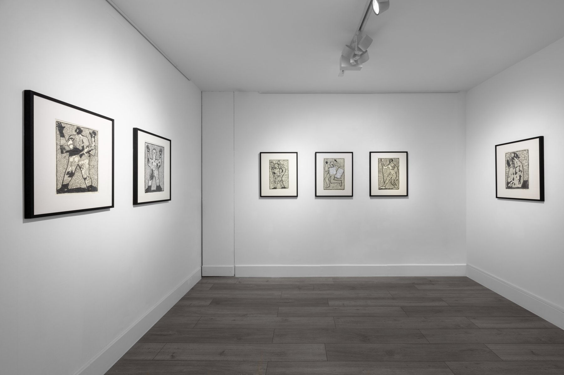 Installation image for Derek Boshier: Reinventor, at Gazelli Art House