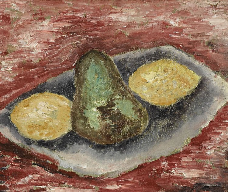 Marsden Hartley, Lemons and Pear, circa 1922-23  