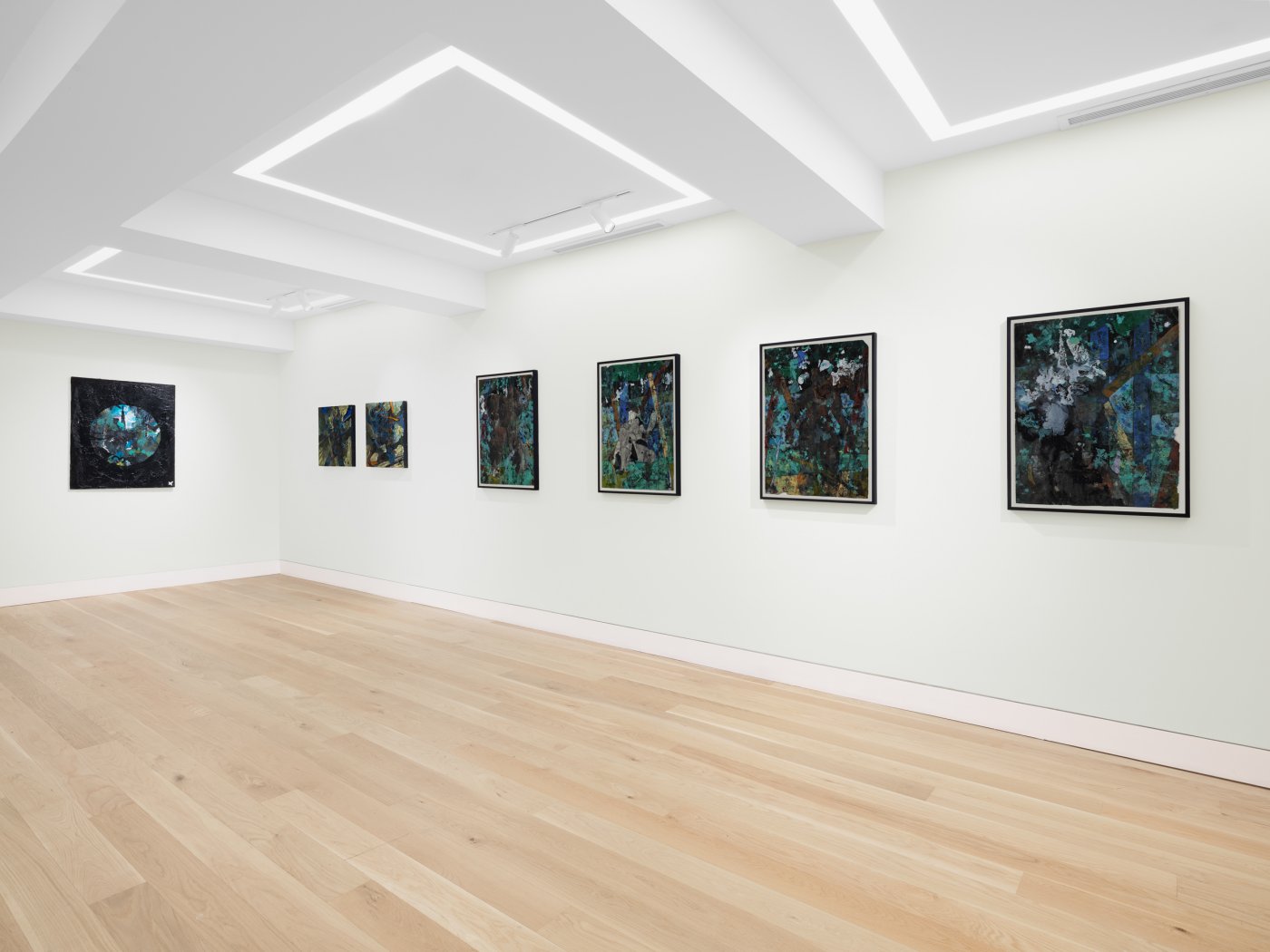 Installation image for Deanio X: Symphony of Storms, at Marlborough