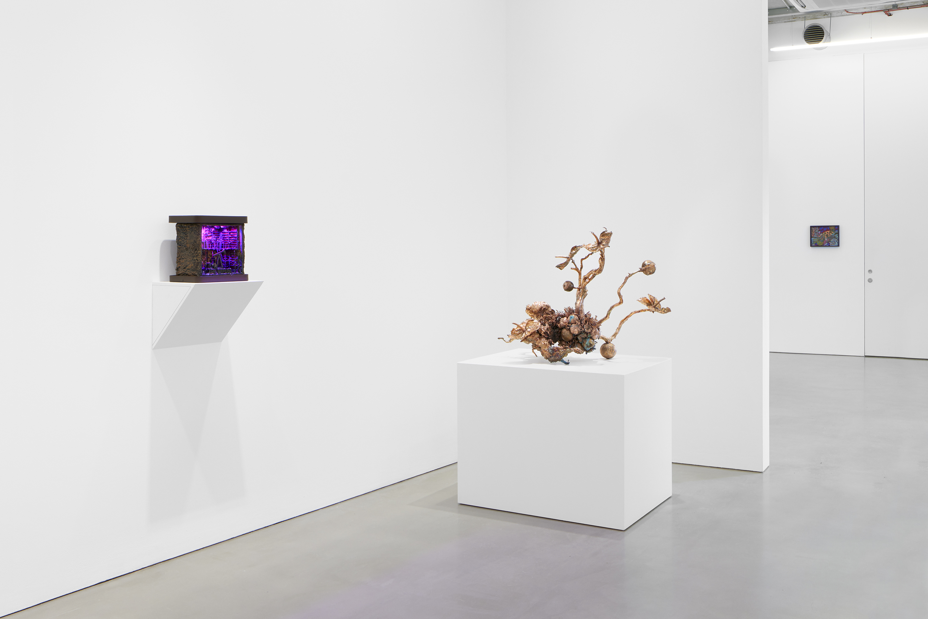 Installation image for Max Hooper Schneider: Twilight at the Earth’s Crust, at Maureen Paley