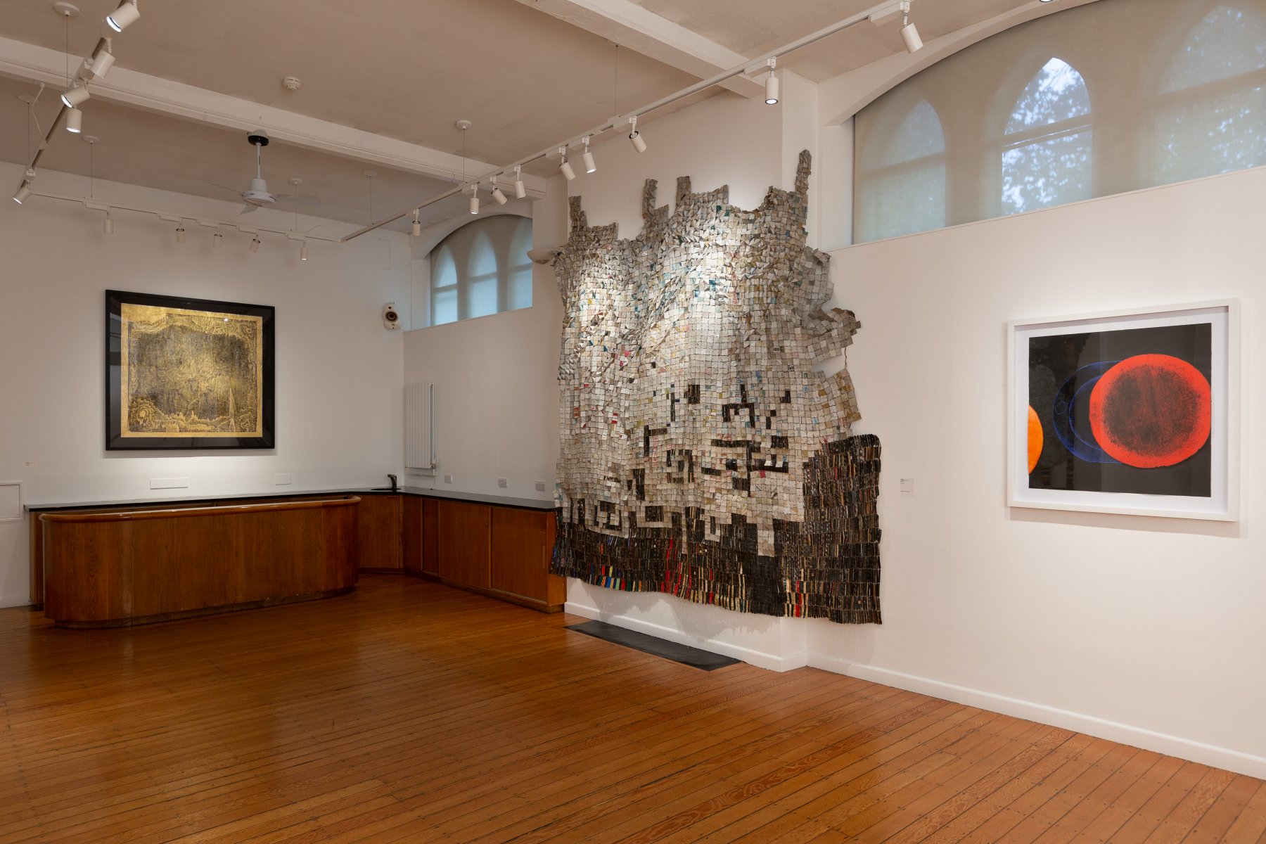Installation image for El Anatsui: TimeSpace, at October Gallery
