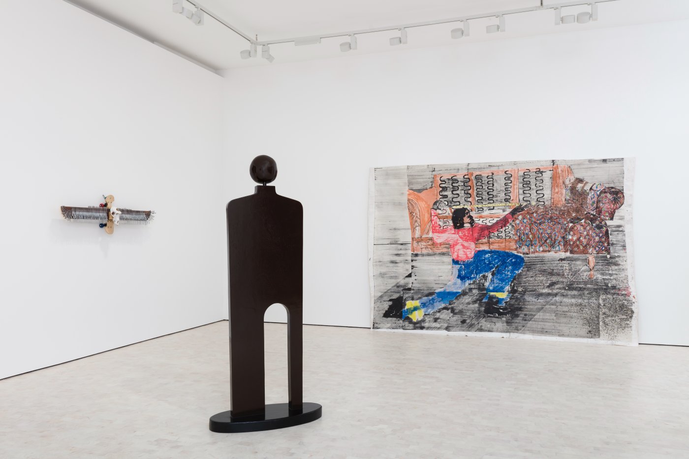 Installation image for Yinka Shonibare CBE RA: Free The Wind, The Spirit, and The Sun, at Stephen Friedman Gallery