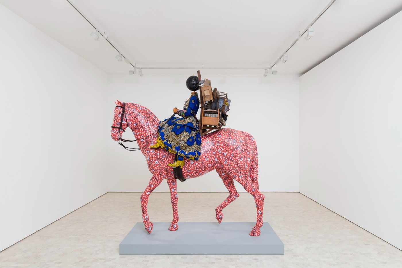 Installation image for Yinka Shonibare CBE RA: Free The Wind, The Spirit, and The Sun, at Stephen Friedman Gallery