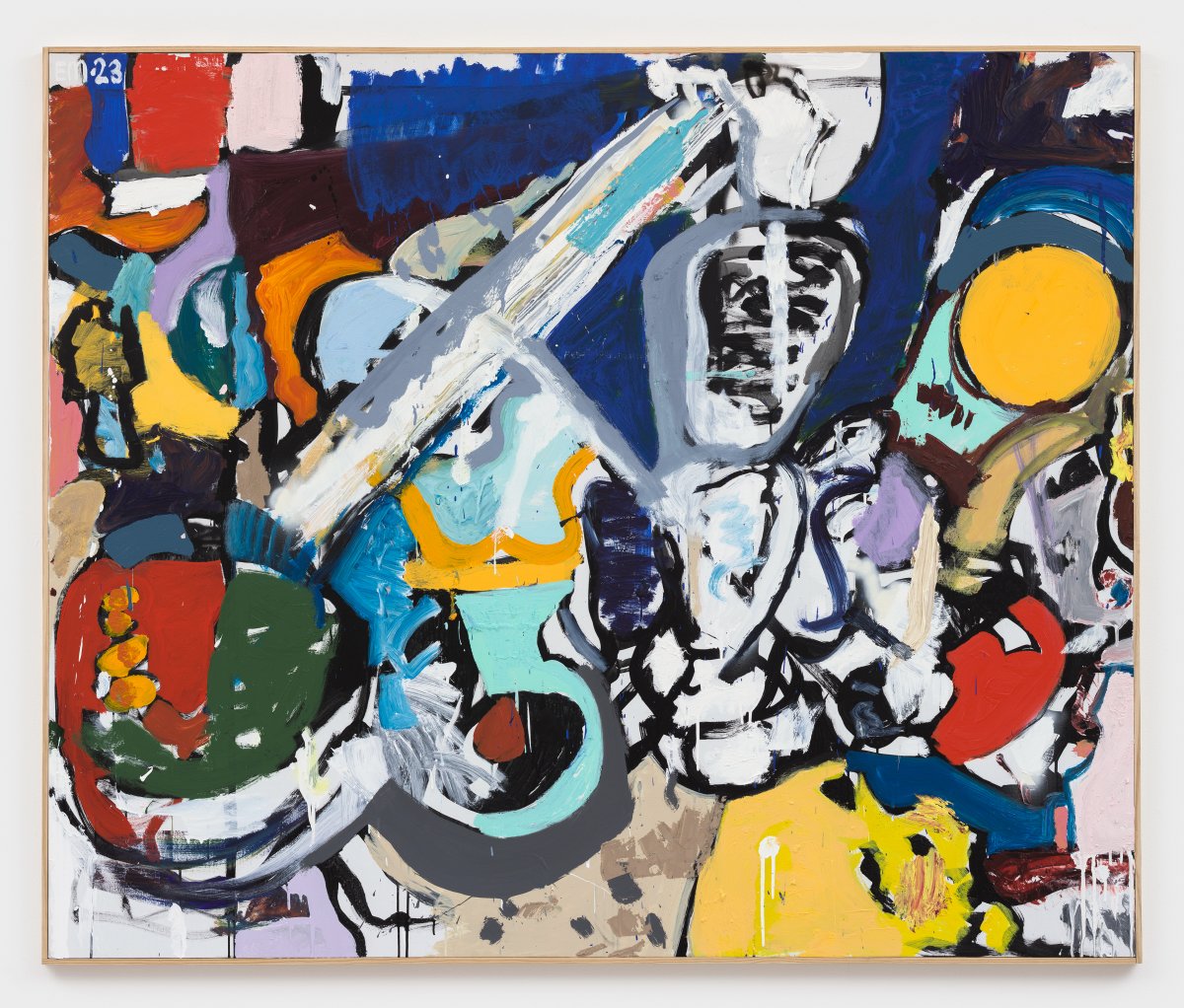 Eddie Martinez, Stress Burp, 2023 