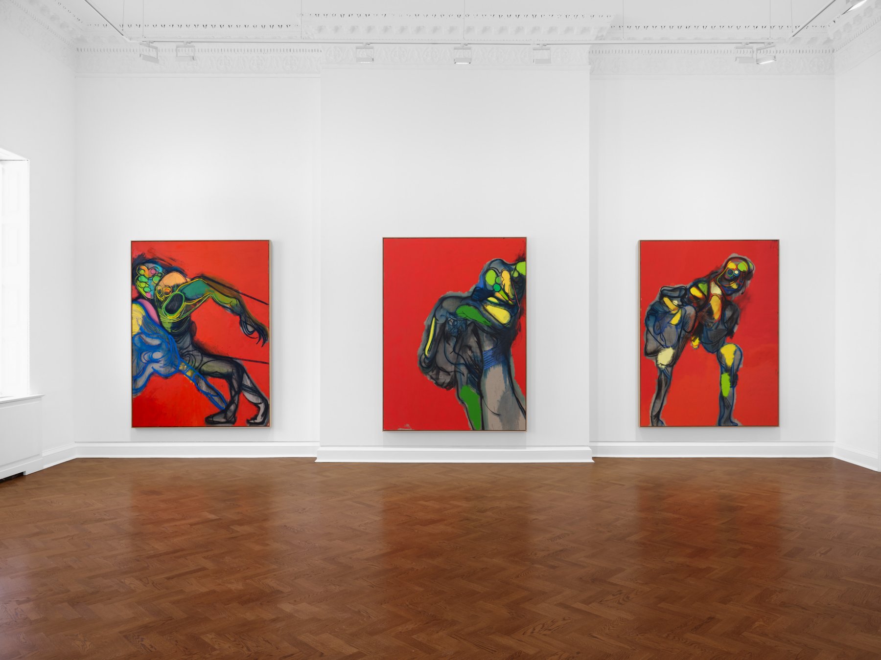 Installation image for Daniel Richter: Stupor, at Thaddaeus Ropac