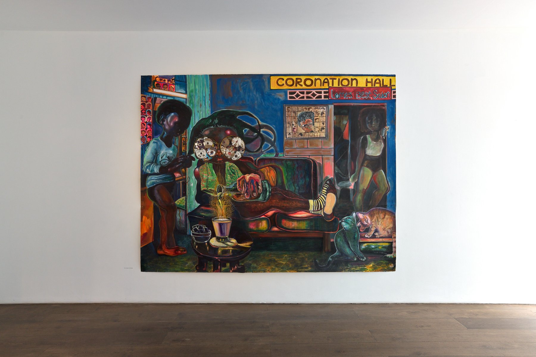 Installation image for Ndidi Emefiele: The Gift of Fellowship, at rosenfeld