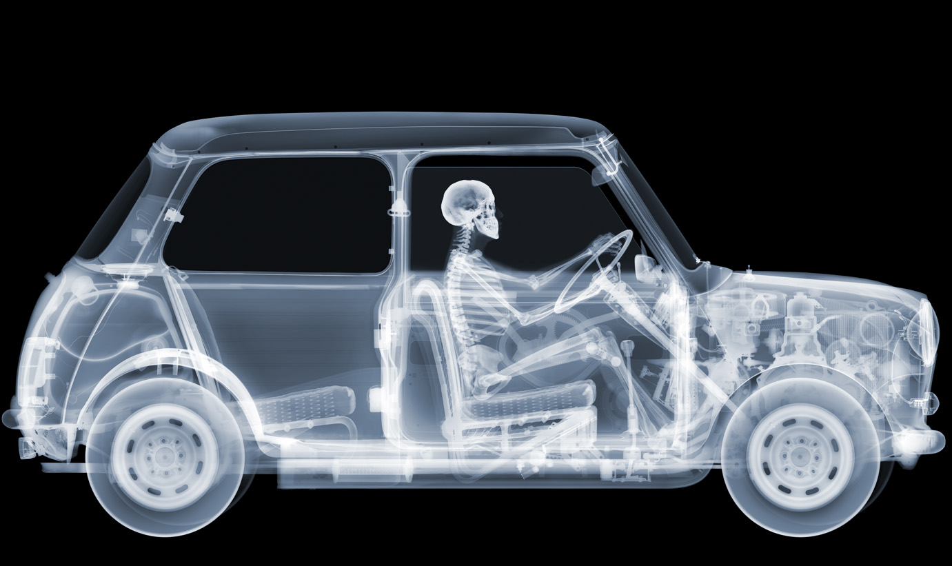 Nick Veasey, 1970 Mini Driver