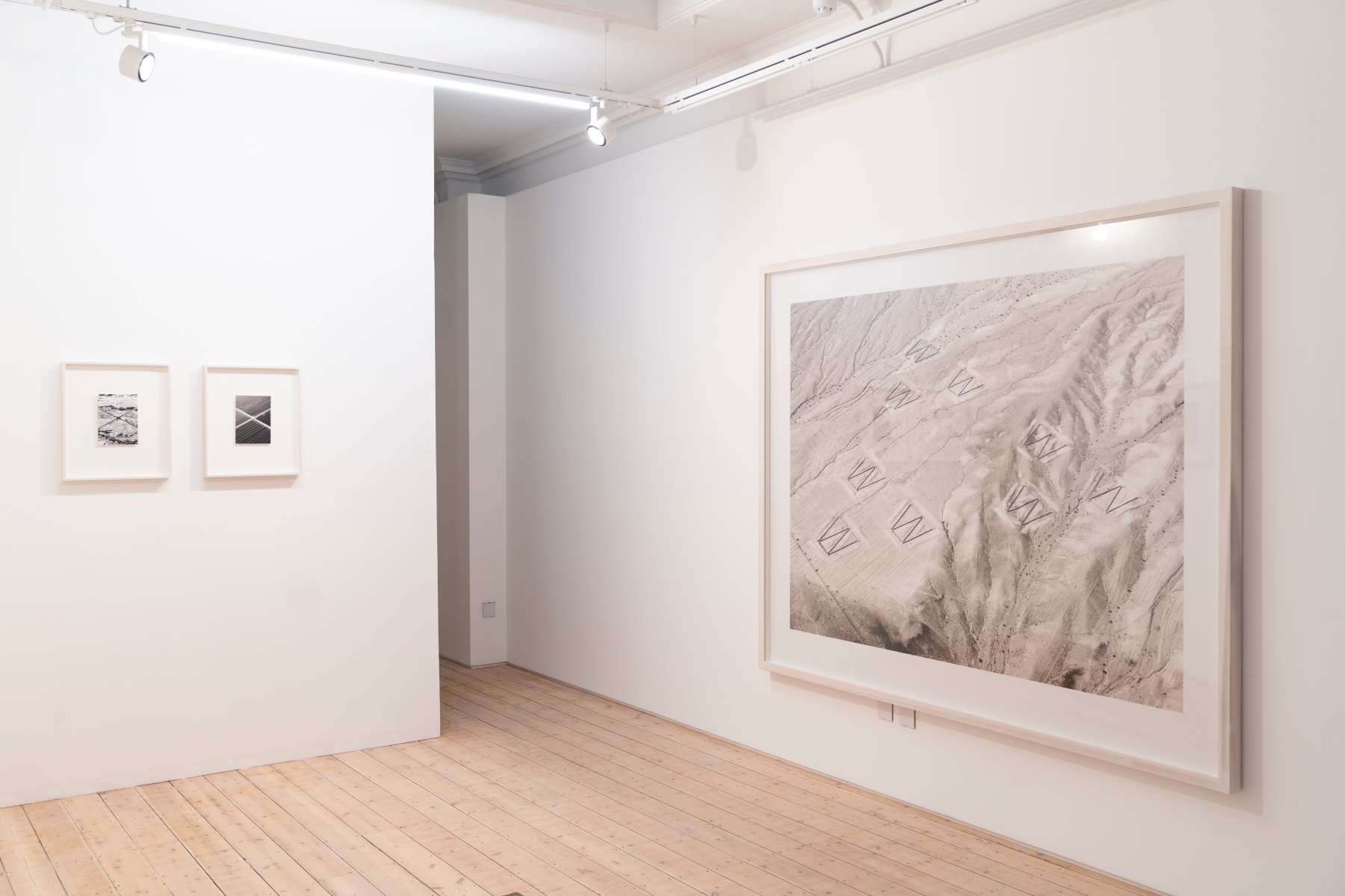 Installation image for Jananne Al-Ani: Landmarks, at Ab-Anbar