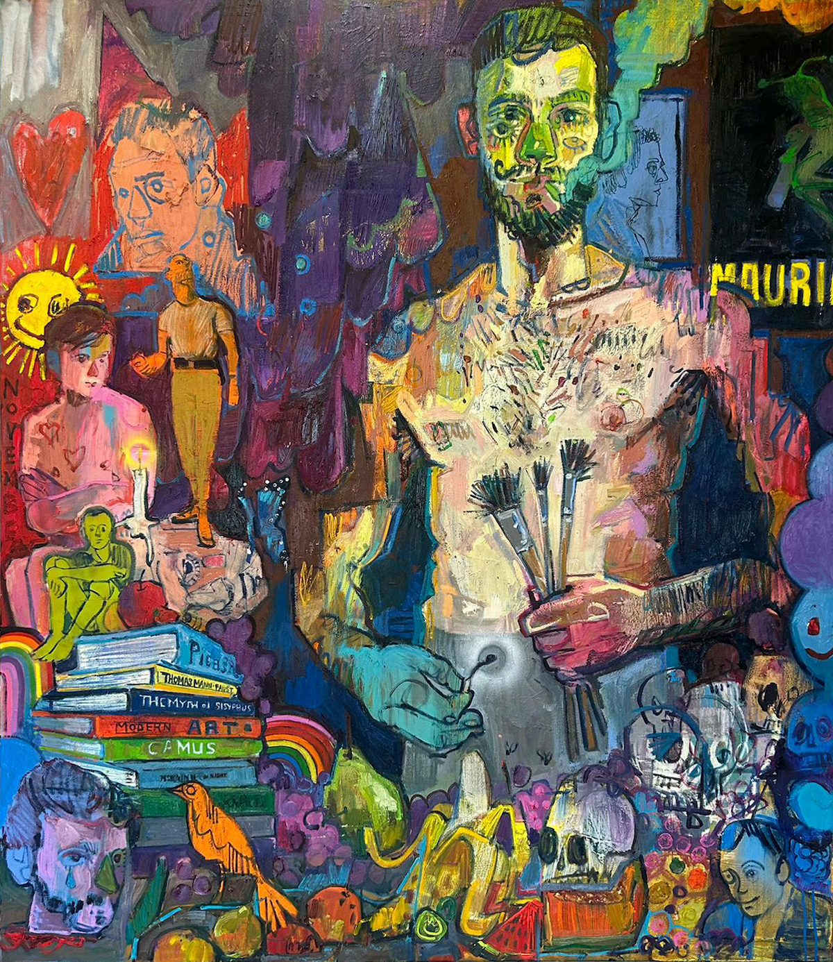 Andrew Salgado, Happy Birthday! Albert Camus!, 2023