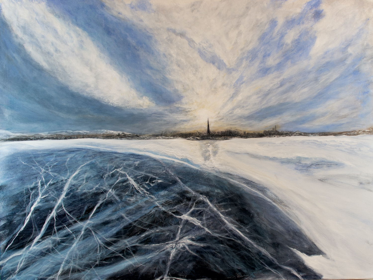 Timothy Spall, Frozen Arteries, Feral Clouds Ignore The Distant Steeple Status, 2023