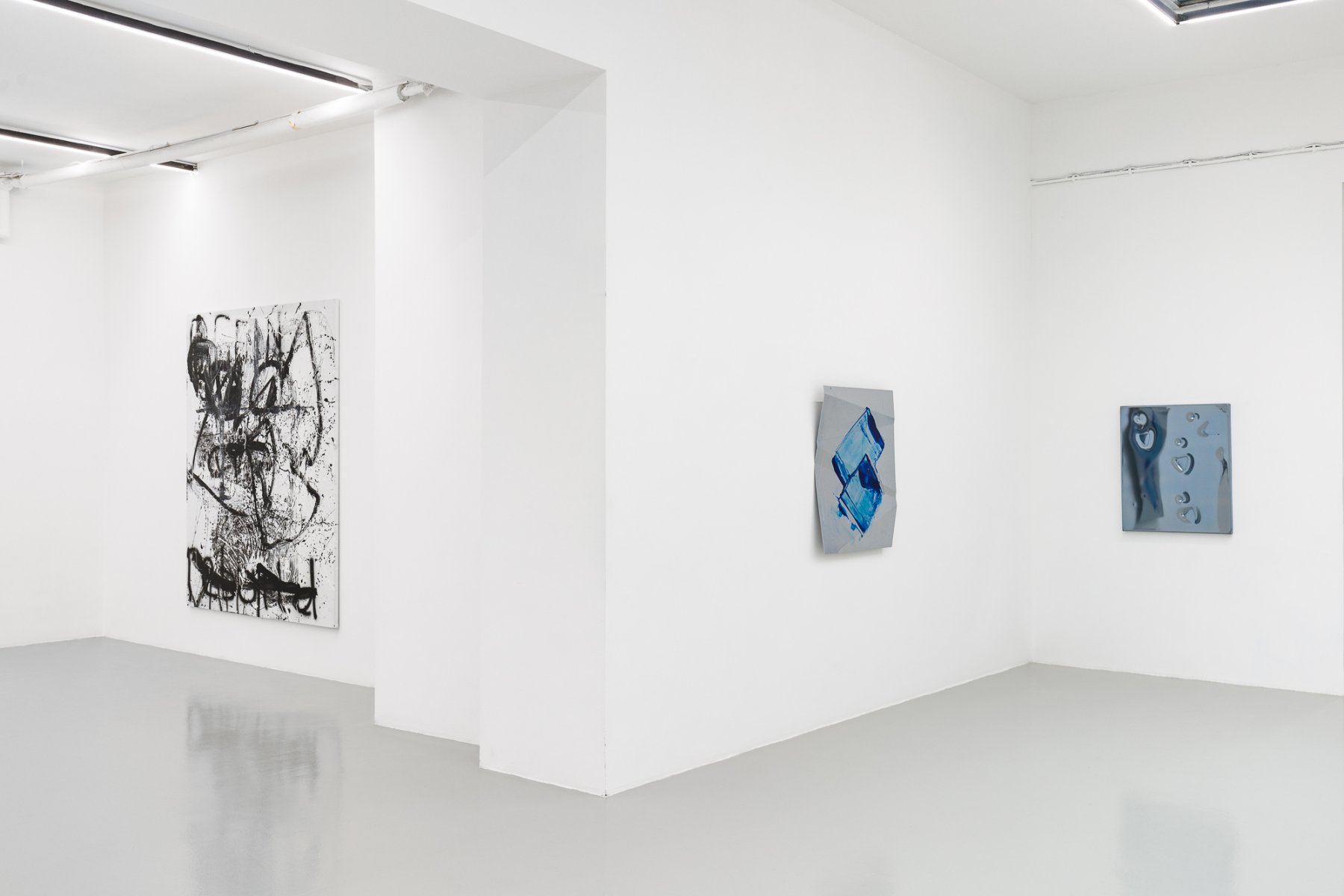 Installation image for Richie Culver & Hannah Perry: Body Shop, at Galerie Lisa Kandlhofer