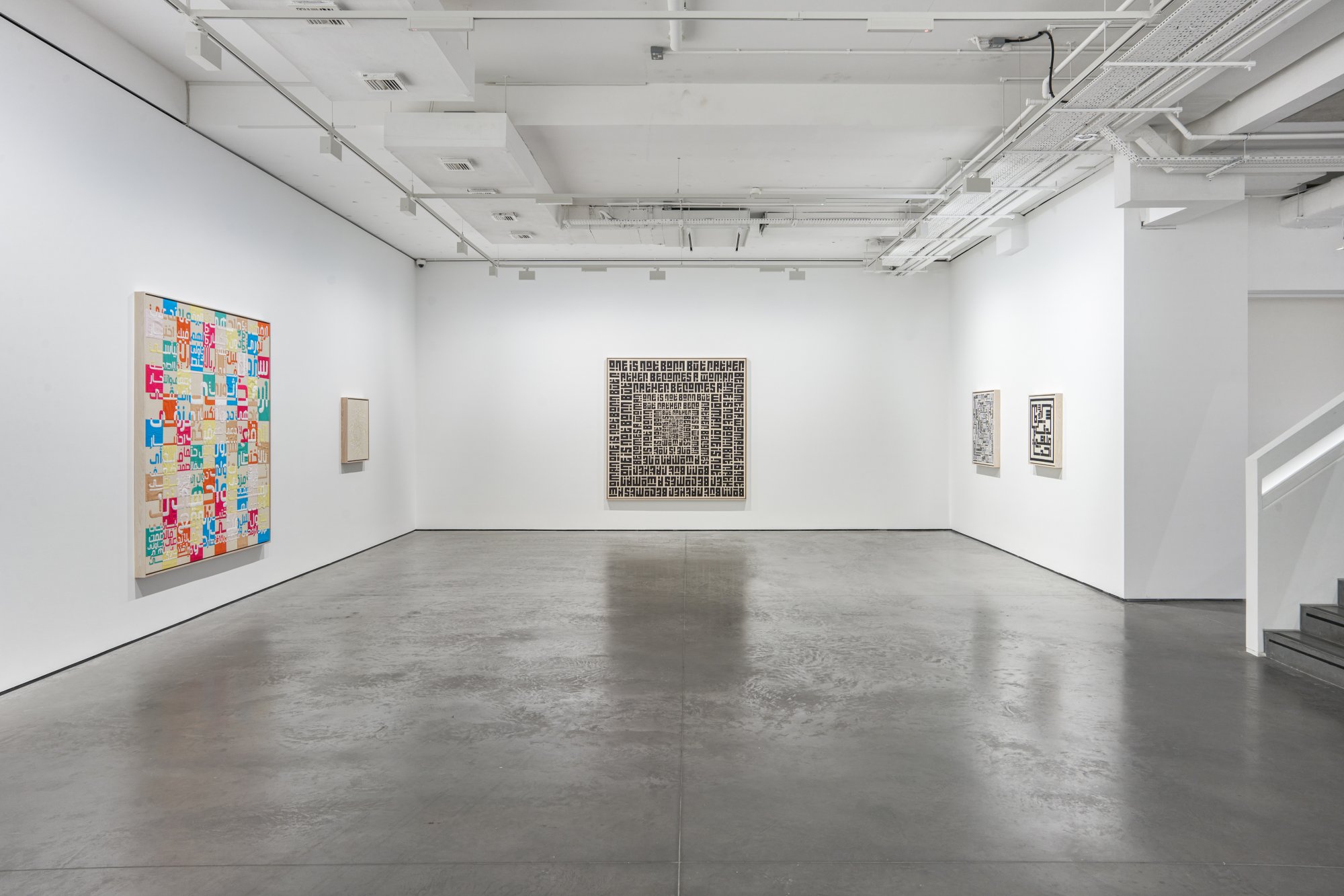 Image for Ghada Amer: QR CODES REVISITED—LONDON, at Goodman Gallery