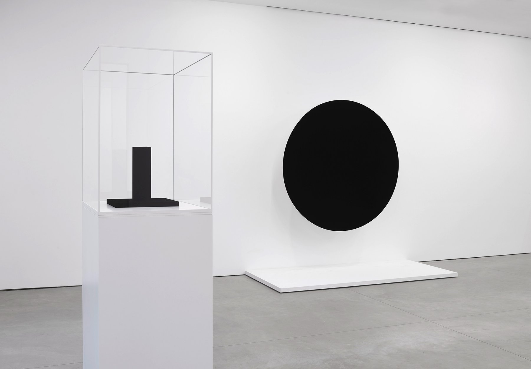Installation image for Anish Kapoor, at Lisson Gallery