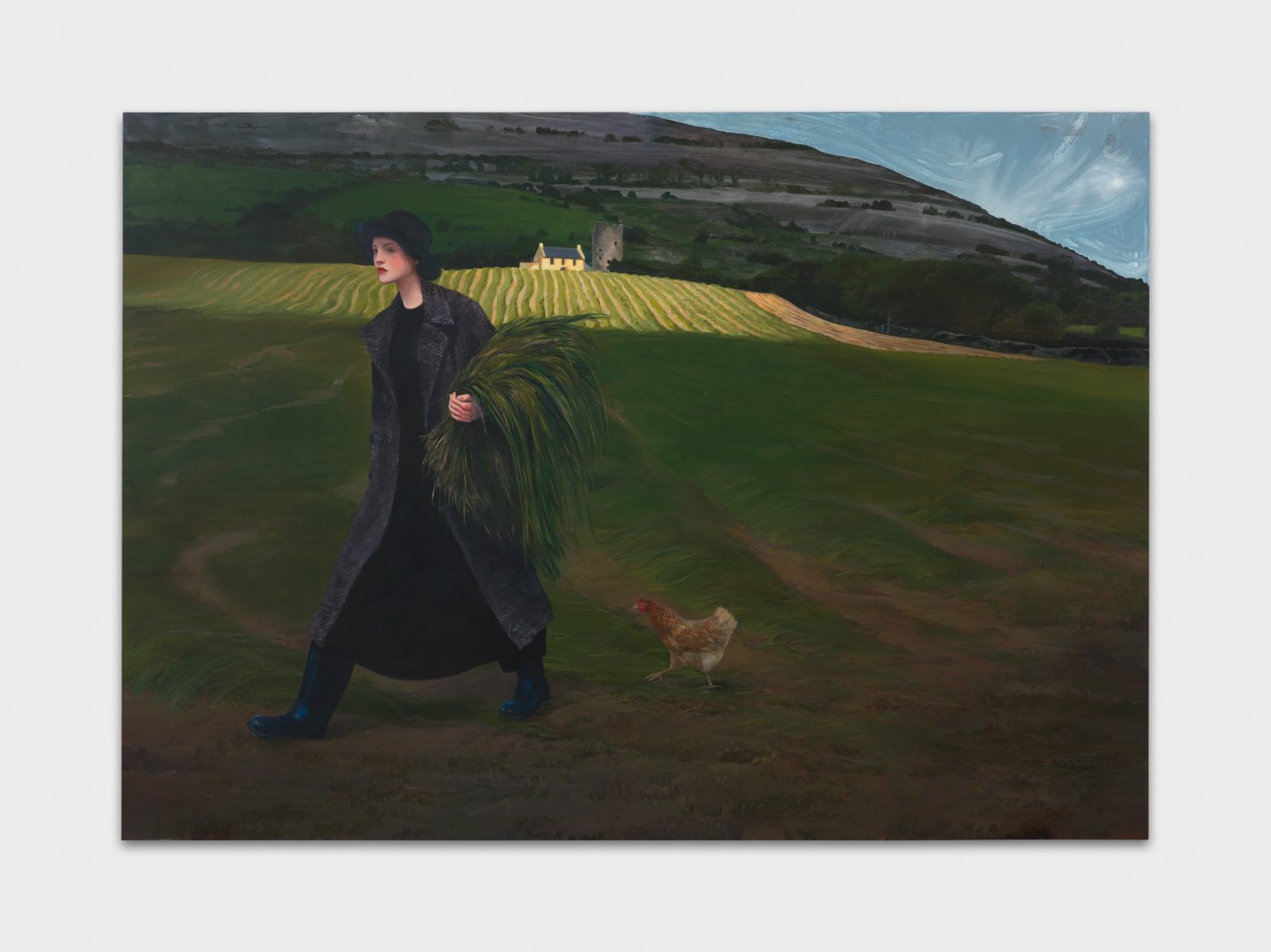 Paulina Olowska, Paulina Olowska, Ed Ruscha, Paulina Olowska, Edvarda Klaudine Lie, Paulina Olowska, Martin Kippenberger, Paulina Olowska & Paulina Olowska, Glisne (After Arthur Elgort), 2023 