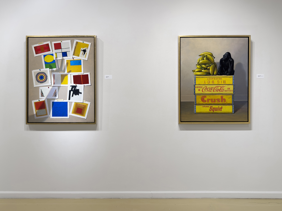 Installation image for Robert C. Jackson: That’s Unreal, at Gallery Henoch