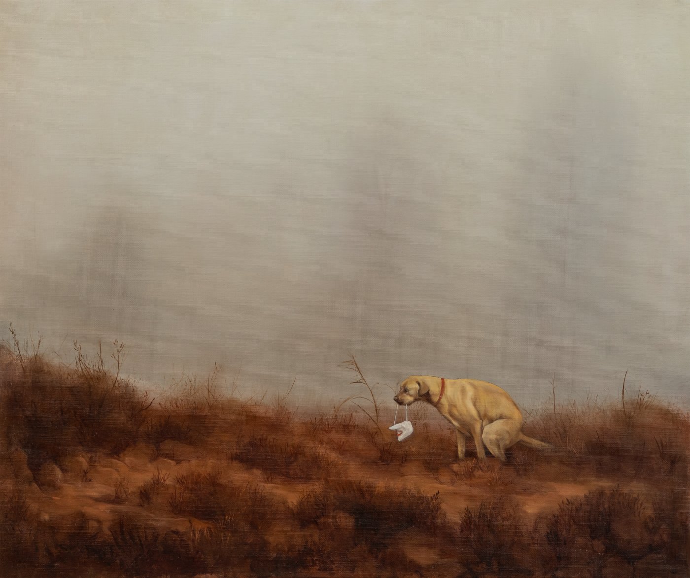 Antoine Roegiers, Chien qui chie, 2023