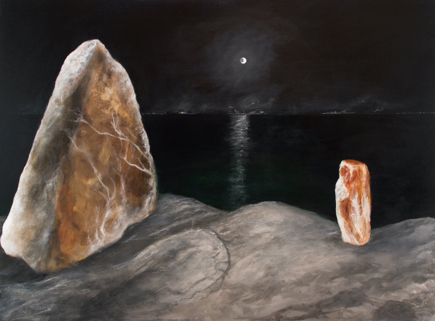 Timothy Spall, The Flood Lit Wisdom of Stones, 2023