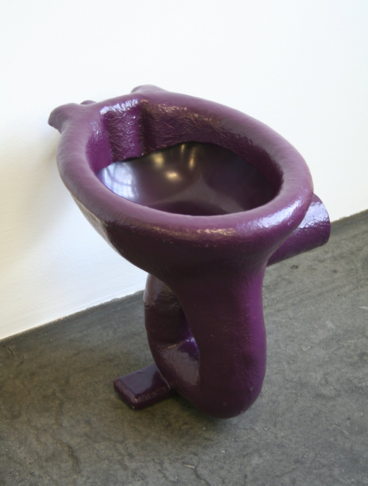 Atelier Van Lieshout, Toilet (purple), 1994 