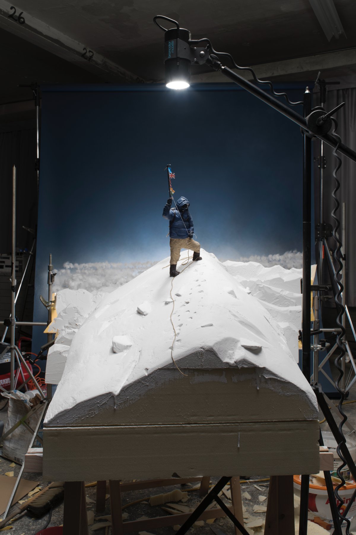 Cortis & Sonderegger, Making of 'Tenzing Norgay on the Summit of Mount Everest' by Edmund Hillary 1953, 2015 