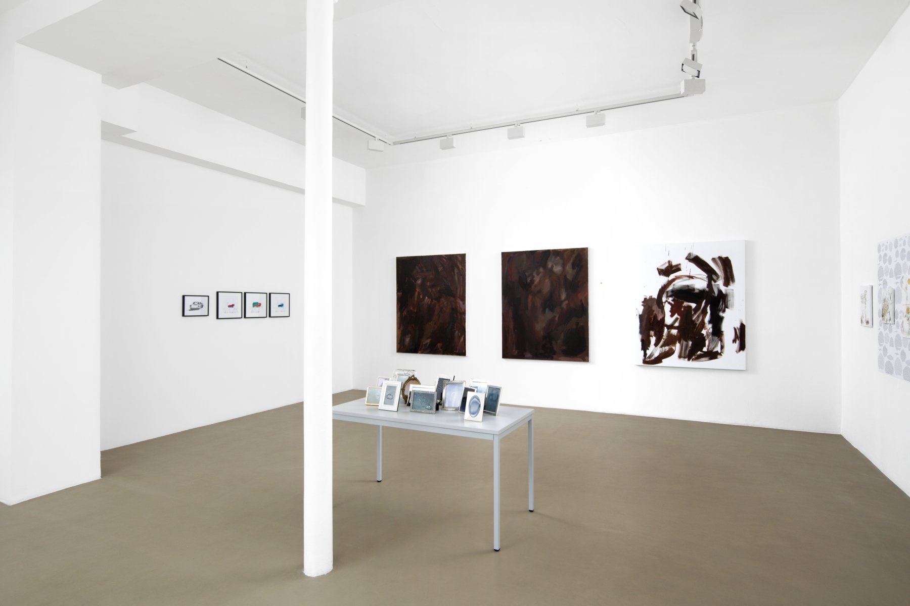 Installation image for Tous les jours, at Galerie Chantal Crousel