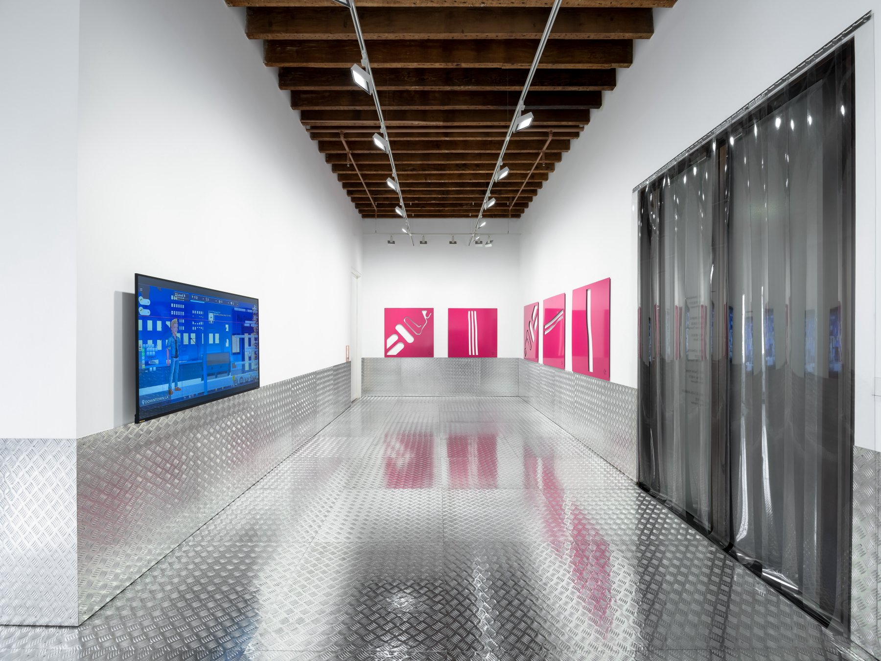 Installation image for Cory Arcangel: Errors and Omissions, at Lisson Gallery