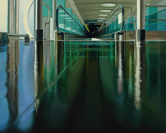 Sunghee Jang, Moving Walkway, 2023