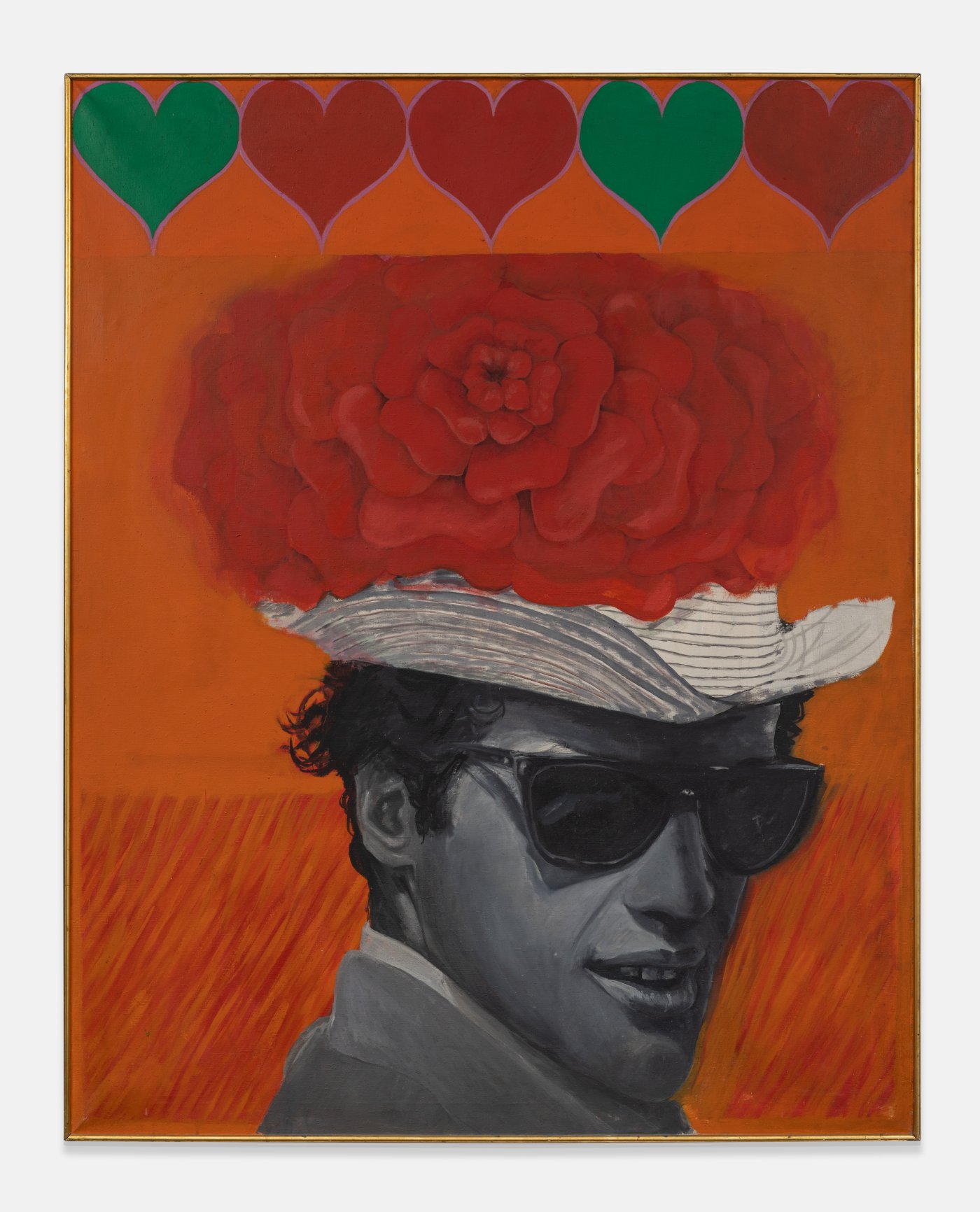 Pauline Boty, With Love to Jean-Paul Belmondo, 1962 