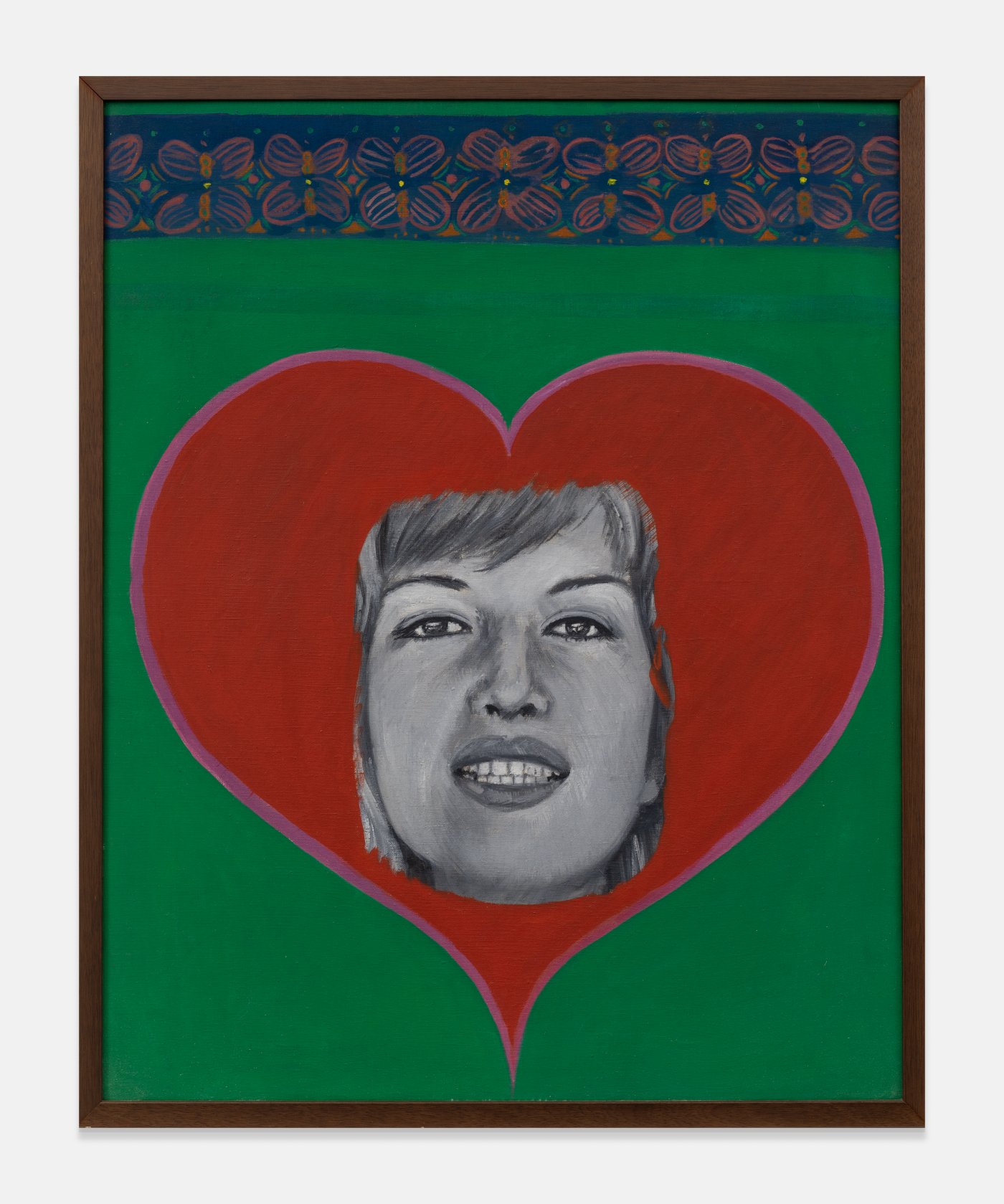 Pauline Boty, Monica Vitti with Heart, 1963 