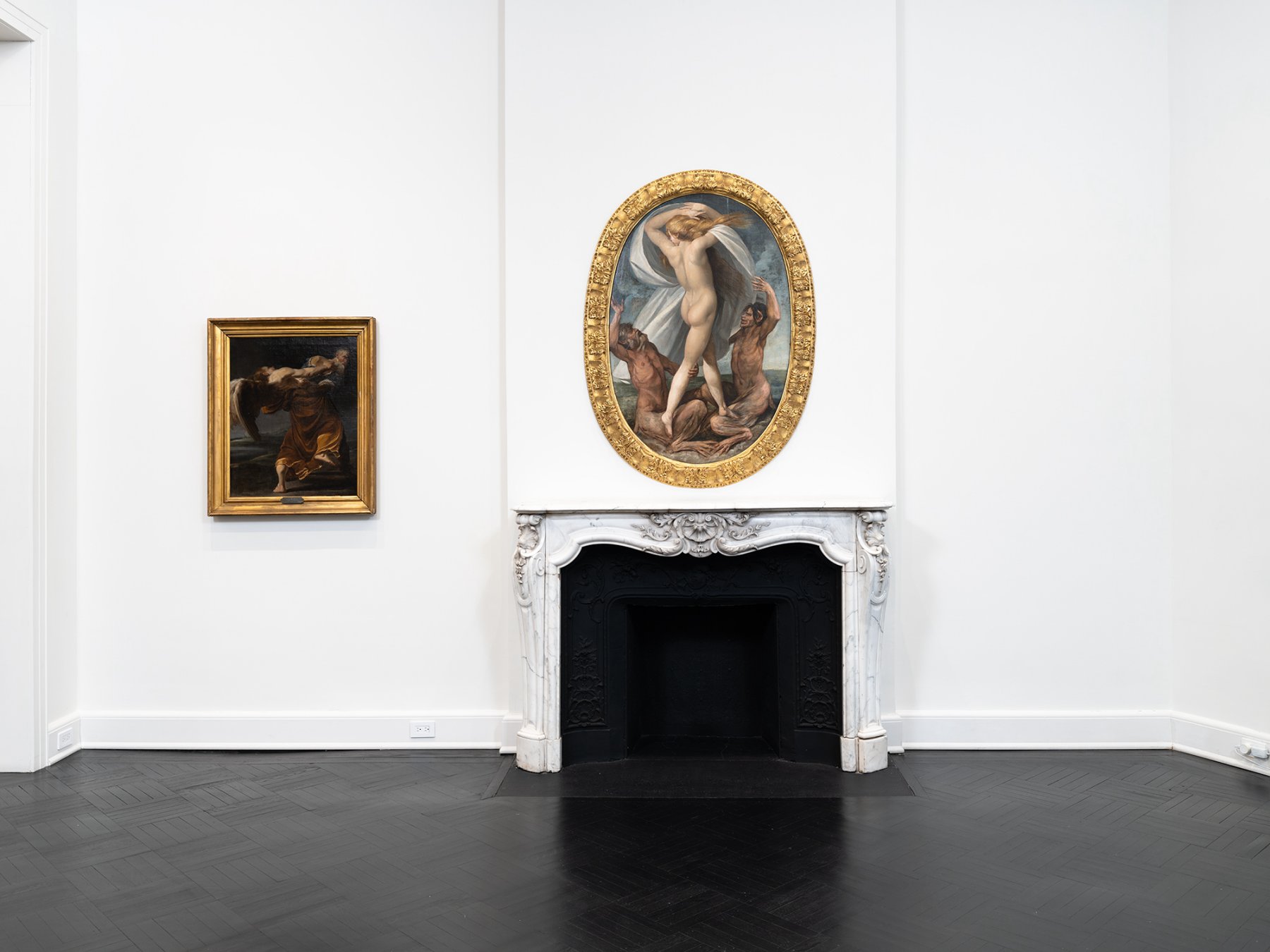 Installation image for Time Travel: Italian Masters through a Contemporary Lens, at Petzel