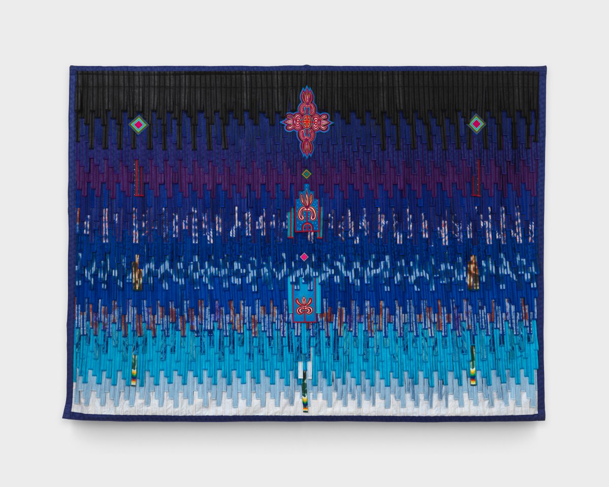 Abdoulaye Konaté, Motif pour tenue de reine, 2023 