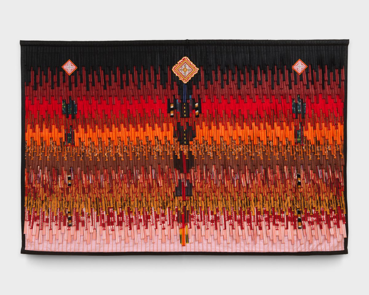 Abdoulaye Konaté, Tombouctou – motifs, 2023 