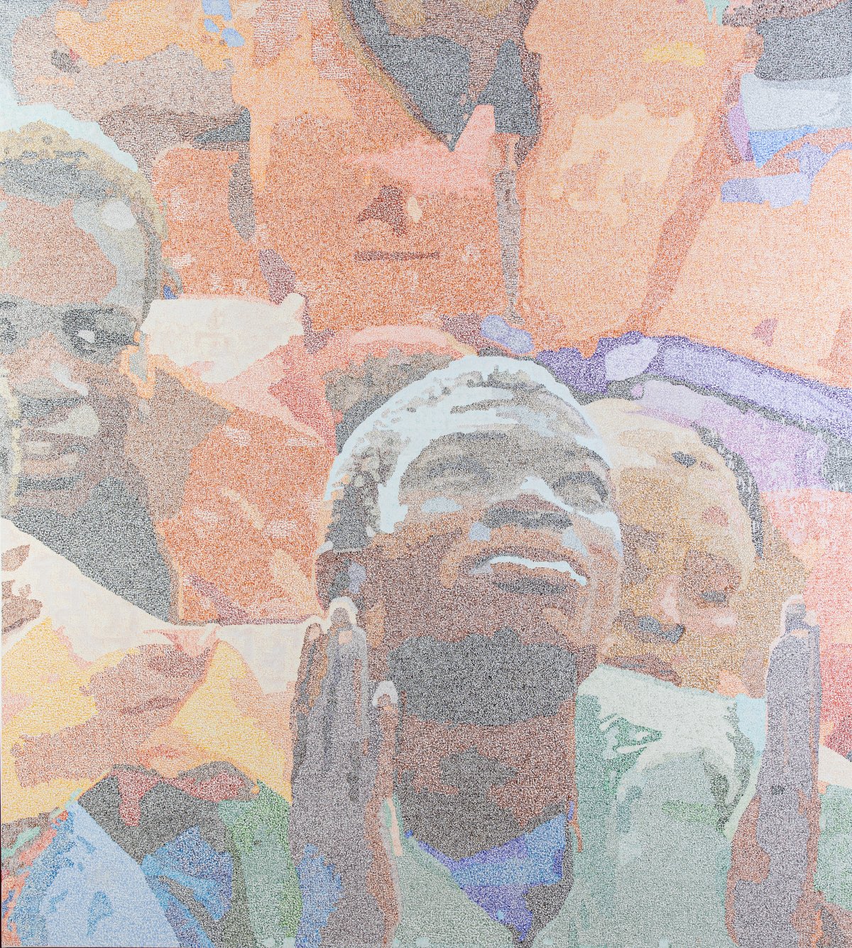 Alioune Diagne, La prière, 2023