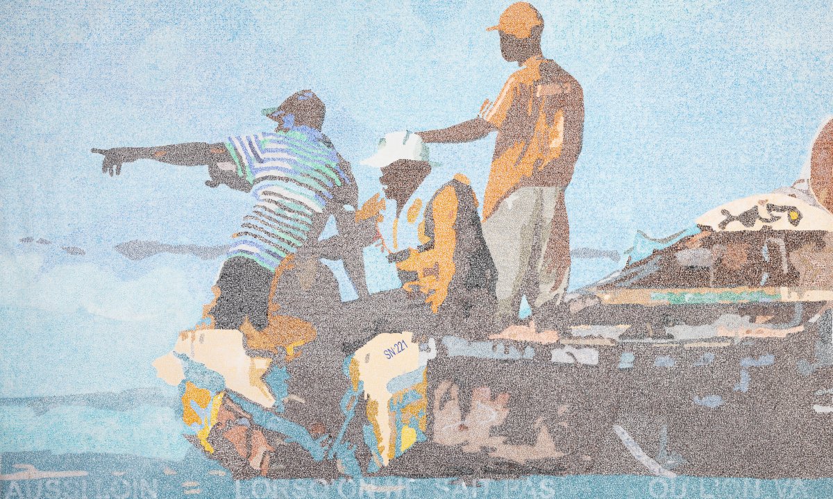 Alioune Diagne, L'attente de sauvetage, 2023