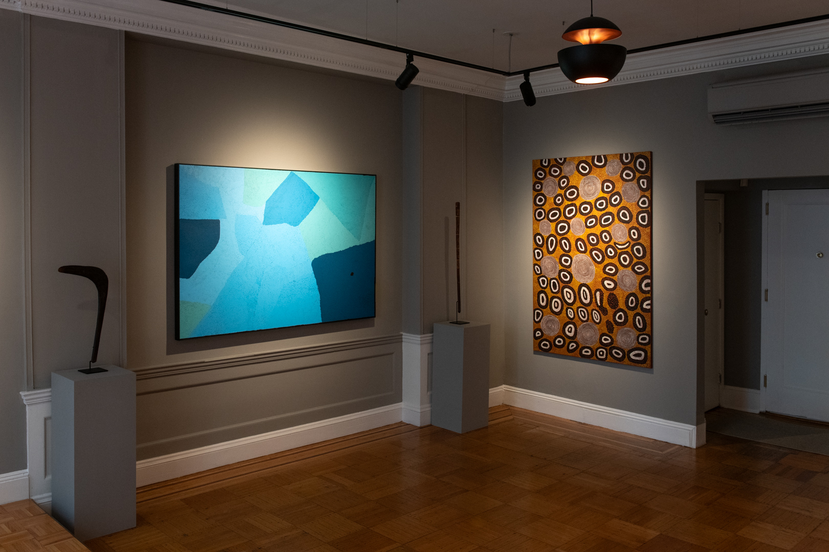Installation image for EMINENCE, at D’Lan Contemporary