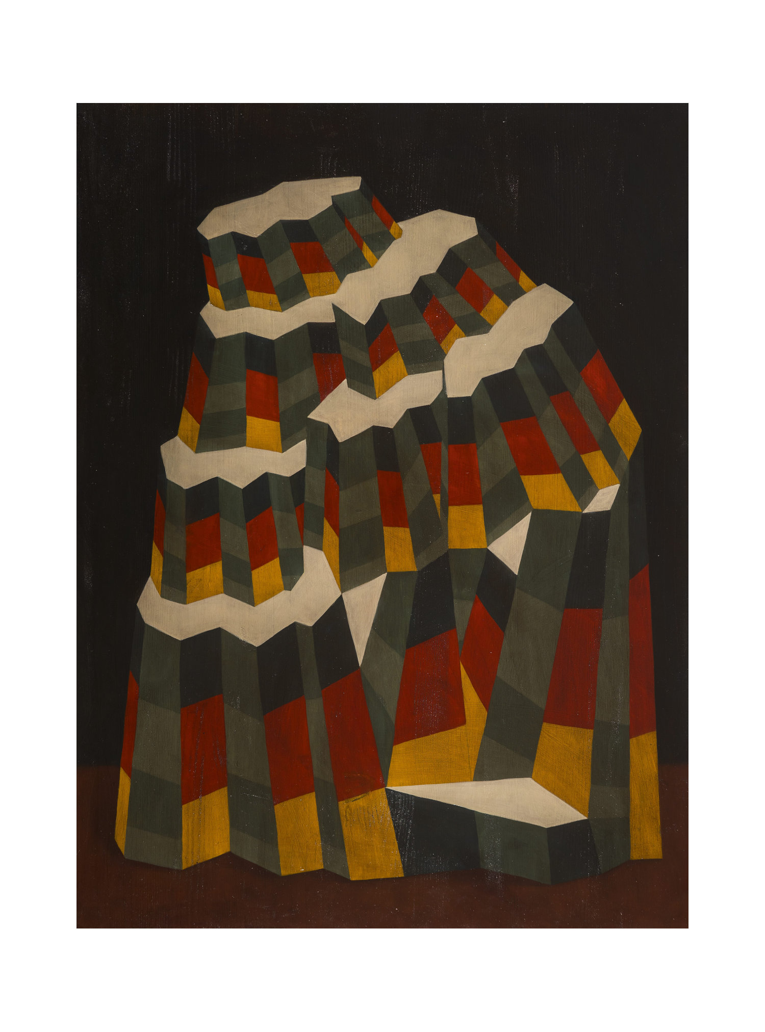 Laura Carralero, Stepped Mountain V, 2023