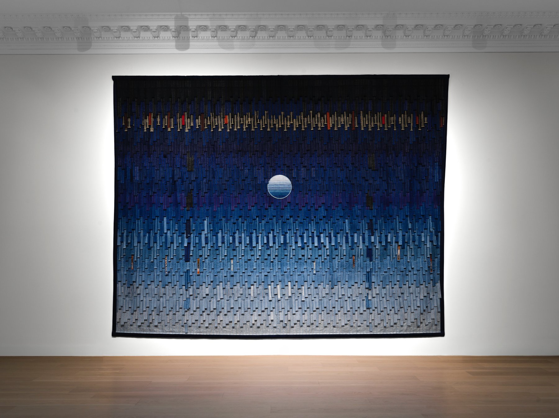 Image for Abdoulaye Konaté: Lune bleue, at Lévy Gorvy Dayan