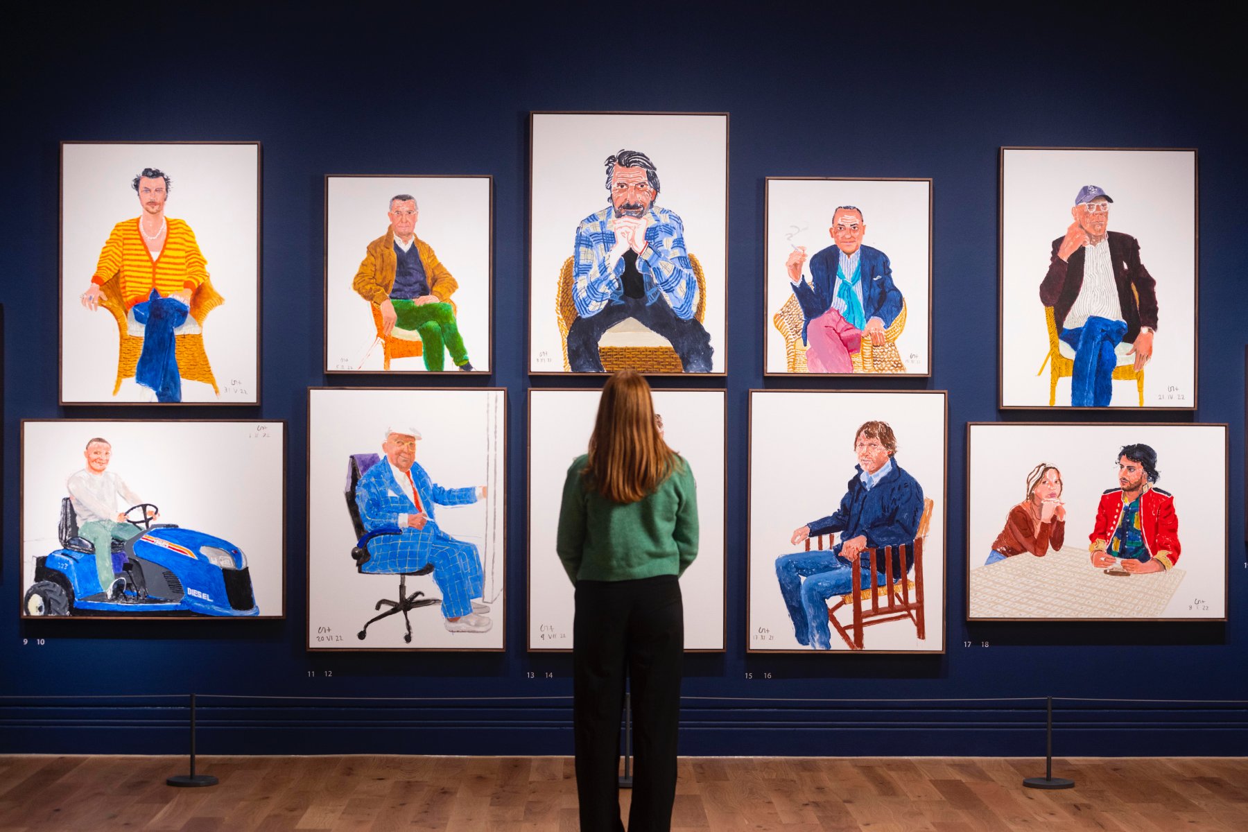 Image for David Hockney: Drawing from Life, at National Portrait Gallery